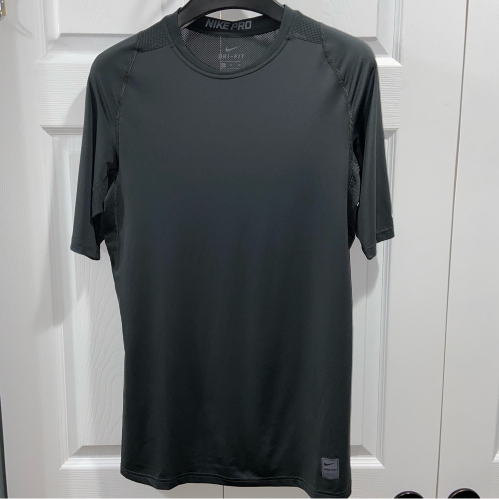Nike Pro Dark Grey Compression Shirt - Men’s XL